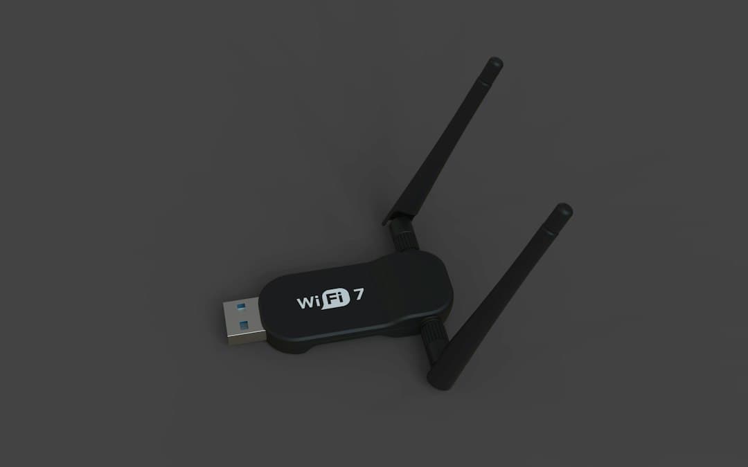 USB-adapter för Wi-Fi med två antenner